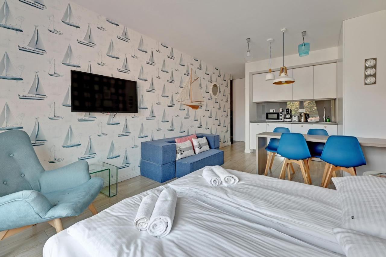 Grand Apartments - Tartaczna Sailor Studio กดัญสก์ ภายนอก รูปภาพ